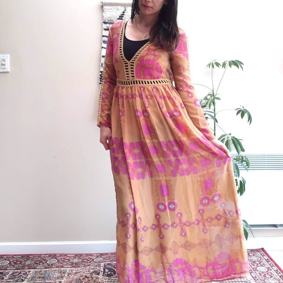 Sheer Beach Dress with built in bodysuit - Picture 1 of 4